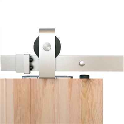 Satin Nickel Barn Qhov Rooj Cov Khoom Siv